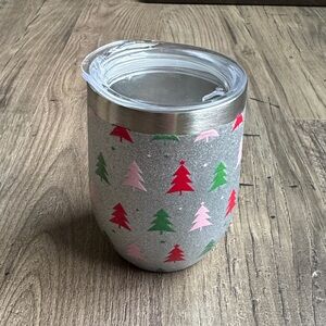Festive Tumbler with Lid